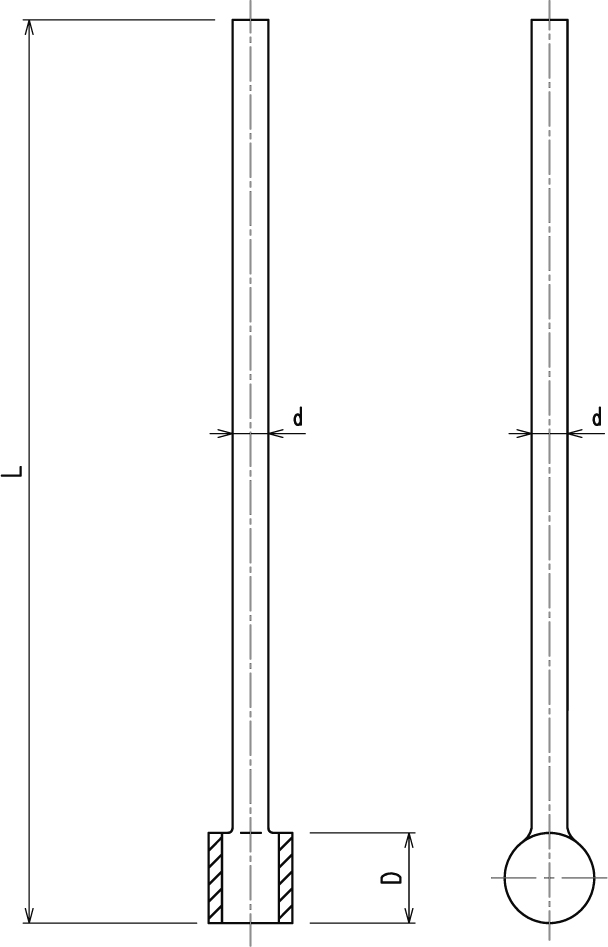 旭製作所 ろ過板付きガス筒形） 1個 3908-10/4-